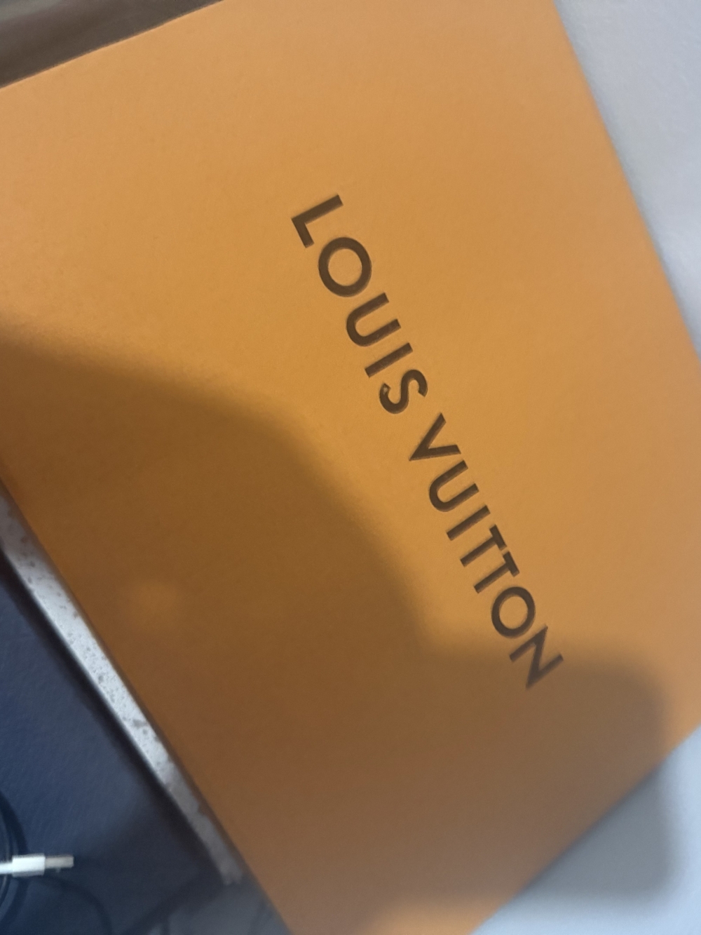 Louis Vuitton Orange Box - Designer Men Accessories Gift Box